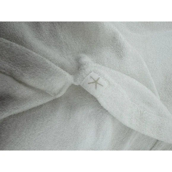 Barefoot Dreams Cozychic Ultra Lite Hoodie Women's Large White Kangaroo Pocket - Picture 6 of 8